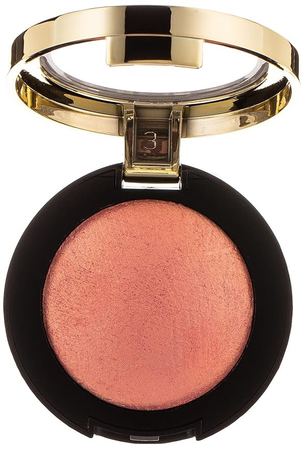 Milani Baked Blush - Bella Bellini (0.12 Ounce) Vegan, Cruelty-Free Powder Blush - Shape, Contour & Highlight Face for a Shimmery or Matte Finish