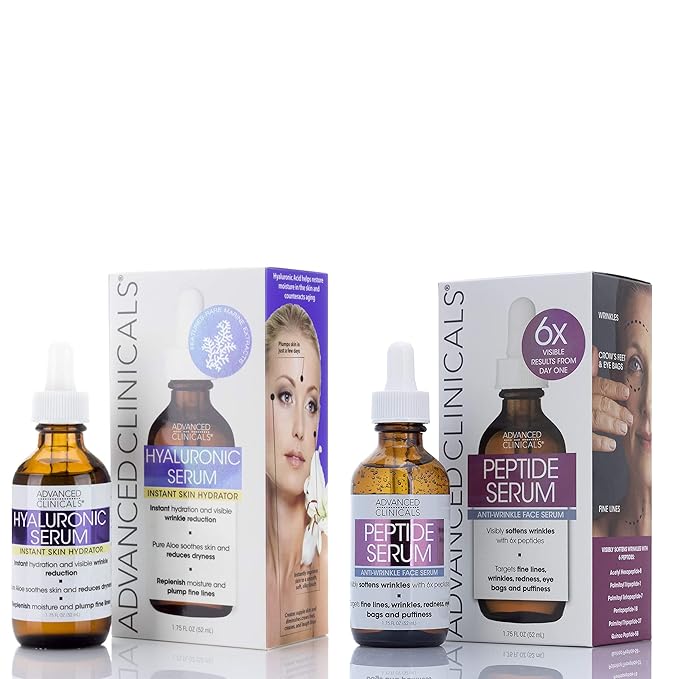 Advanced clinicals hyaluronic acid face