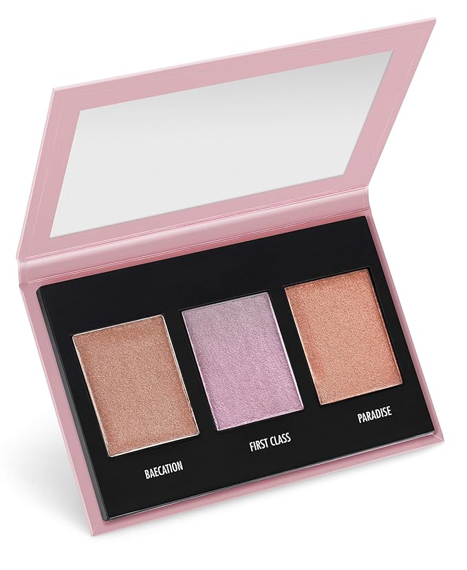 Black Radiance True Complexion 3D Highlighter Palette, Luminosity,