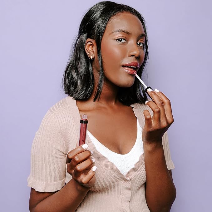 Juwel Cosmetics Ultra Lip Gloss, Gloss for Dry Lips, High Shine, Smooth Finish Moisturizing Lip Gloss with Beeswax, Castor Oil and Vitamin E, Vegan, Talc-free, Elixir