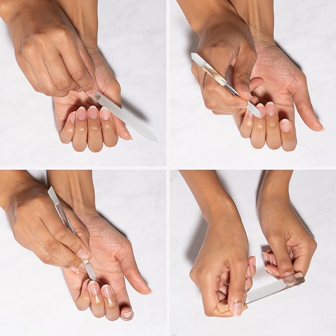 Tweezerman Glass Nailcare Set