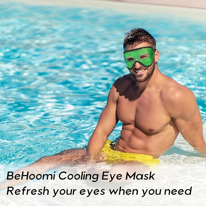 Cooling eye mask, gel eye