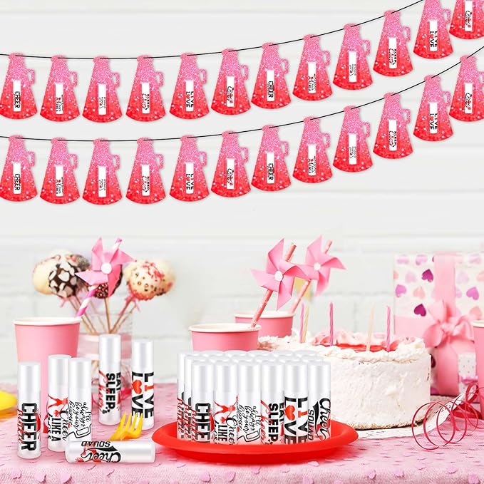 60 Pcs Cheerleading Lip Balm Bulk