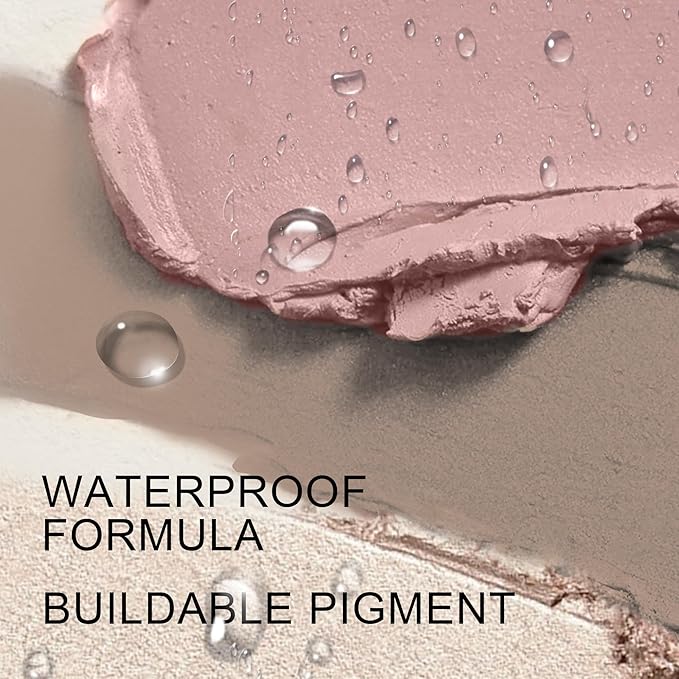 FV Cream Shimmer Eyeshadow Stick,Long Lasting & Waterproof, Multi-Use & High Pigment Eyeshadow Makeup Stick, Pearl Shimmer