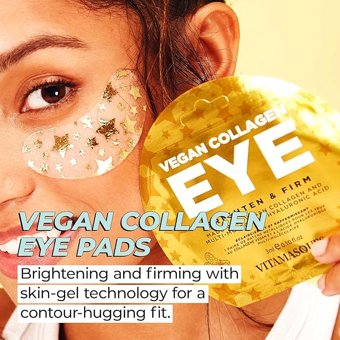 Vitamasques vegan collagen eye pads,