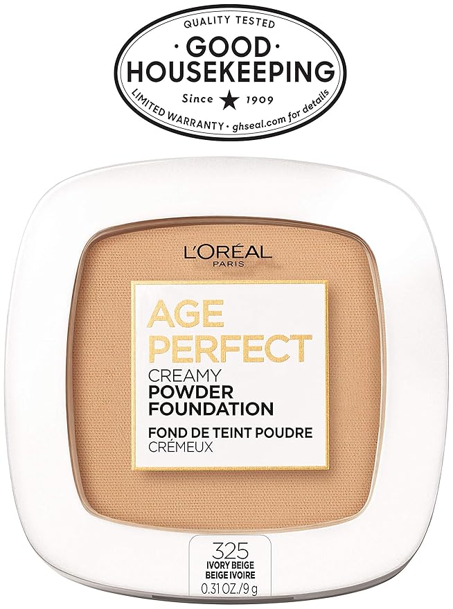 L'Oreal Paris Age Perfect Creamy Powder Foundation Compact, 0.31 oz