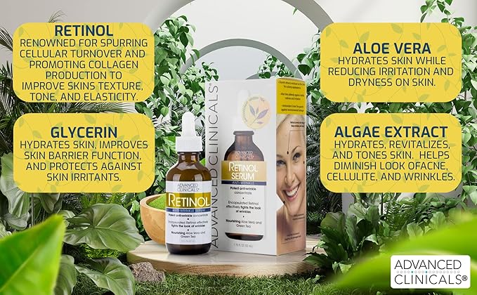 Advanced clinicals retinol serum for