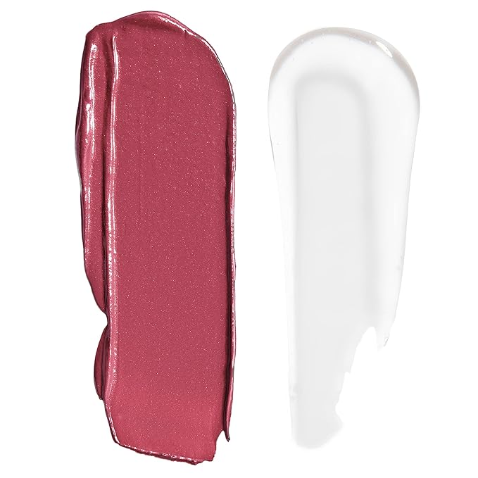 wet n wild Megalast Lock 'N' Shine Lip Color + Gloss Lipstick La Pink (Pack of 2)