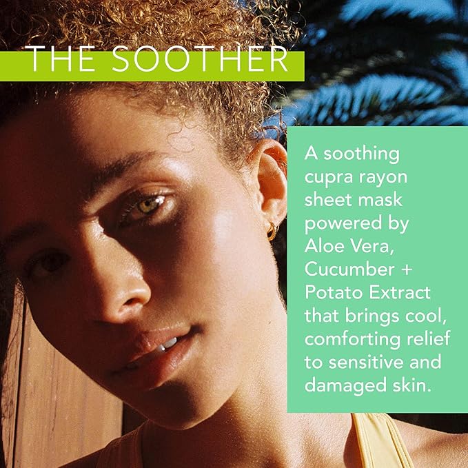 LAPCOS Aloe Sheet Mask, Daily Face Calm