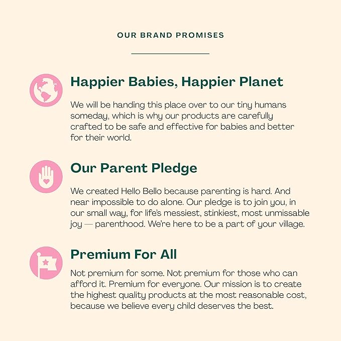 Hello Bello Watermelon Shampoo and Body Wash, Hypoallergenic, Dermatologist and Pediatrician Tested Formula for Babies and Kids, 10 FL Oz (Packaging may vary)