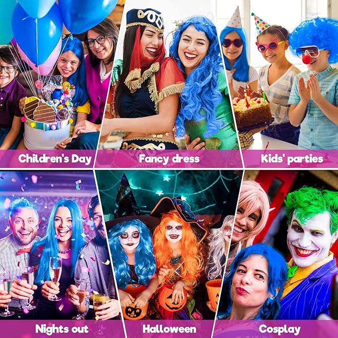 Blue Hair Spray Hair Dye