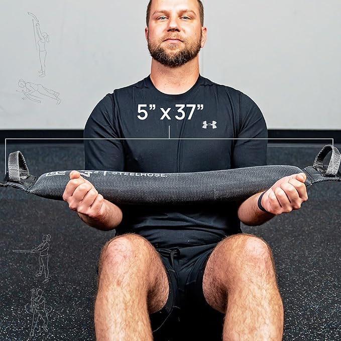 FitFighter Steelhose | (40 lb Black) | Ideal 5 Tools