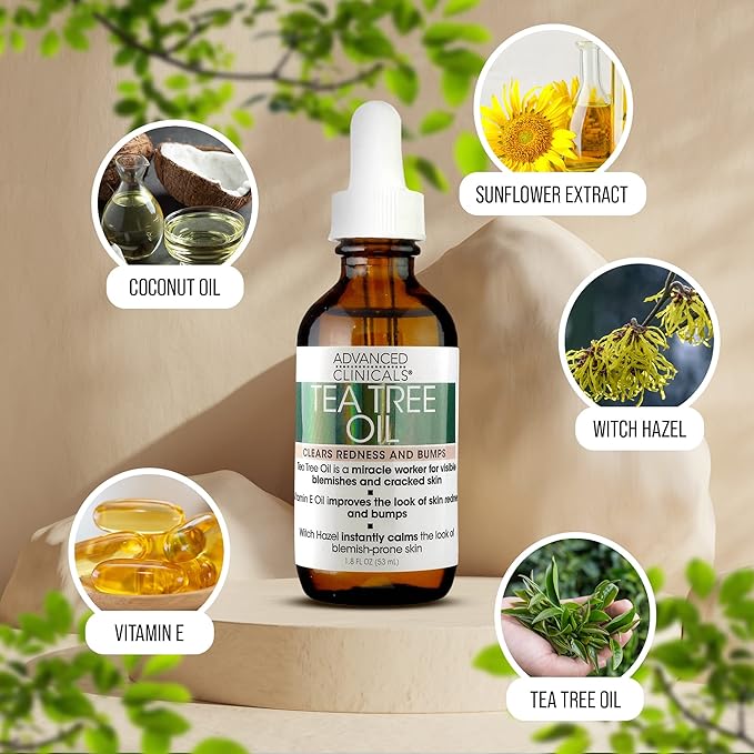 Advanced clinicals tea tree oil