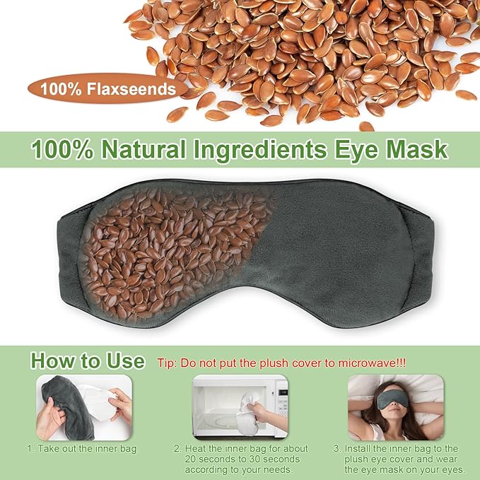 Weighted eye mask for sleeping,