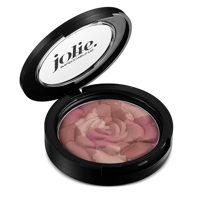 Jolie Blush Bouquet - Mosaic Rose Pressed Cheek Face