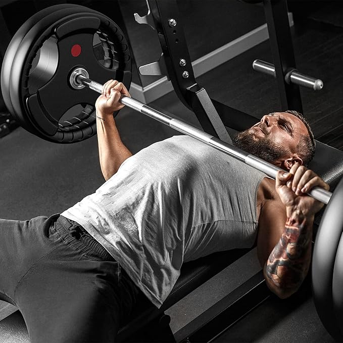 GIKPAL Weight Plates 2-inch Olympic (10lb 25lb 25lb 35lb 35lb 45lb) 45lb)