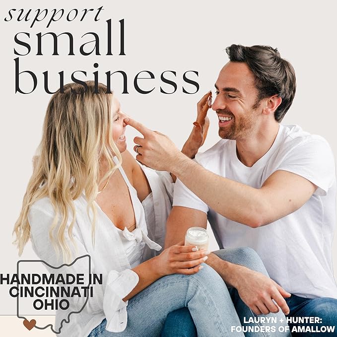 100% Grass Fed Beef Tallow for Skin Care - Face + Body - Whipped Moisturizer - Natural Lotion, 4 FL. oz. (Orange Creamsicle)