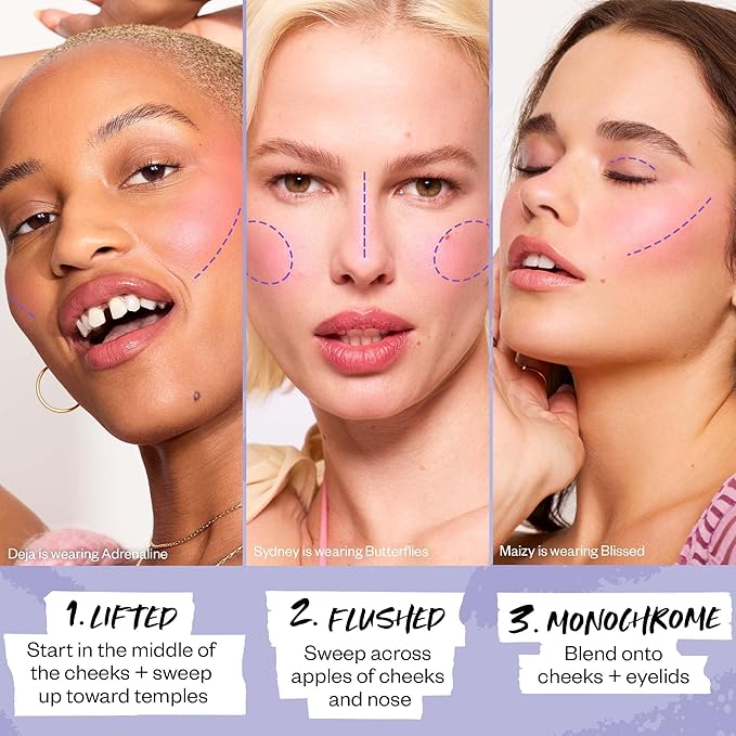 Kosas Blush is Life –Talc-Free Dimensional Blush Baked with Squalane & Hyaluronic Acid – Long Wear, Safe for Sensitive Skin- Dreamland