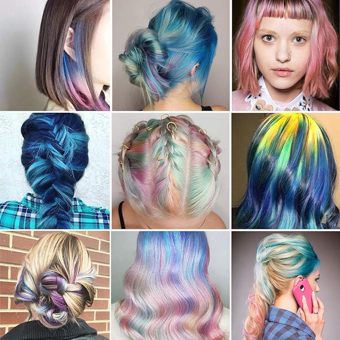MSDADA 10 Color Hair Chalk