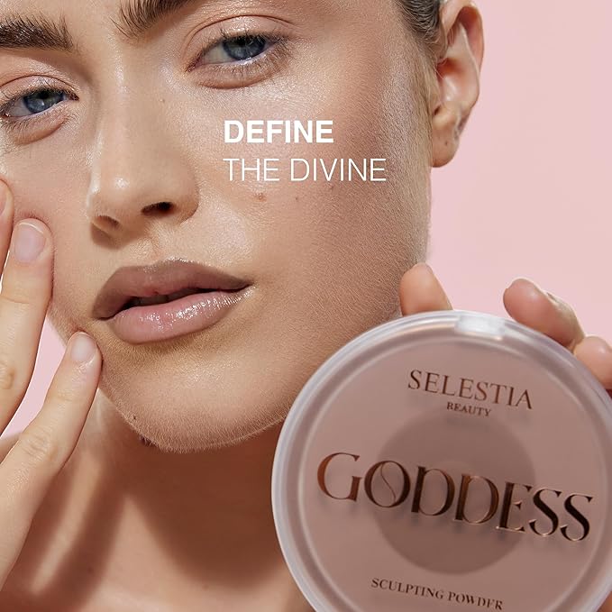 Sculpting Contour Powder Goddess - Matte Sculpting Powder Skin Tones, 0.53 Oz