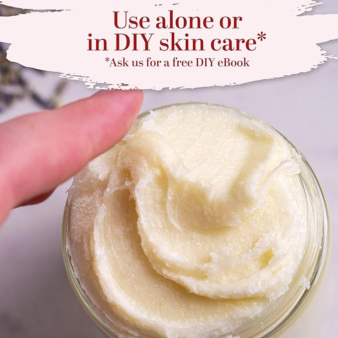 Cupuacu Butter Raw, Pure & Unrefined for Hair Growth & Dry Skin on Body and Face - Brazilian Body Butter Base for DIY Lotion and Soap Making - Cupuaçu Butter 16 oz