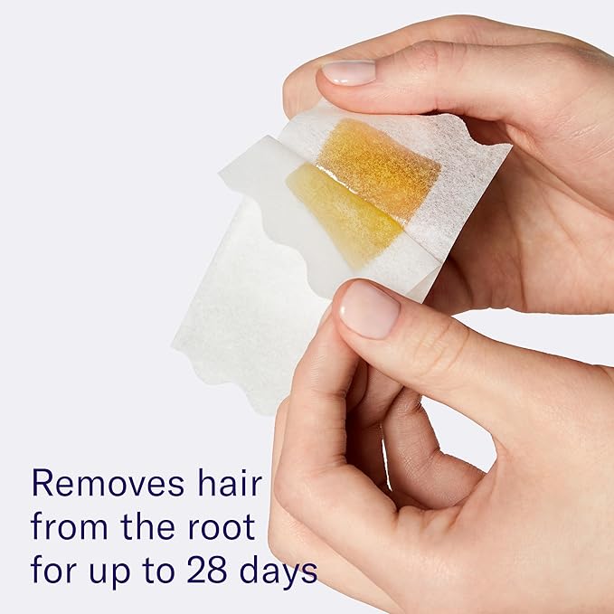 Flamingo Women Face Waxing Kit, Facial Waxing Kit with 20 Wax Strips for Face, 8 Post-Wax Cloths, and 1 Post-Wax Serum, Pack of 2