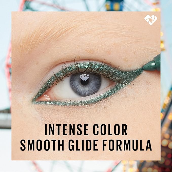 MAYBELLINE New York Tattoo Studio Long-Lasting Sharpenable Eyeliner Pencil, Glide on Smooth Gel Pigments with 36 Hour Wear, Waterproof Ultra Pink 0.04 oz