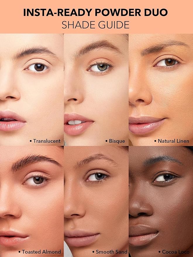 SHEGLAM Insta-Ready Face Powder Loose Under Eye Setting - Bisque