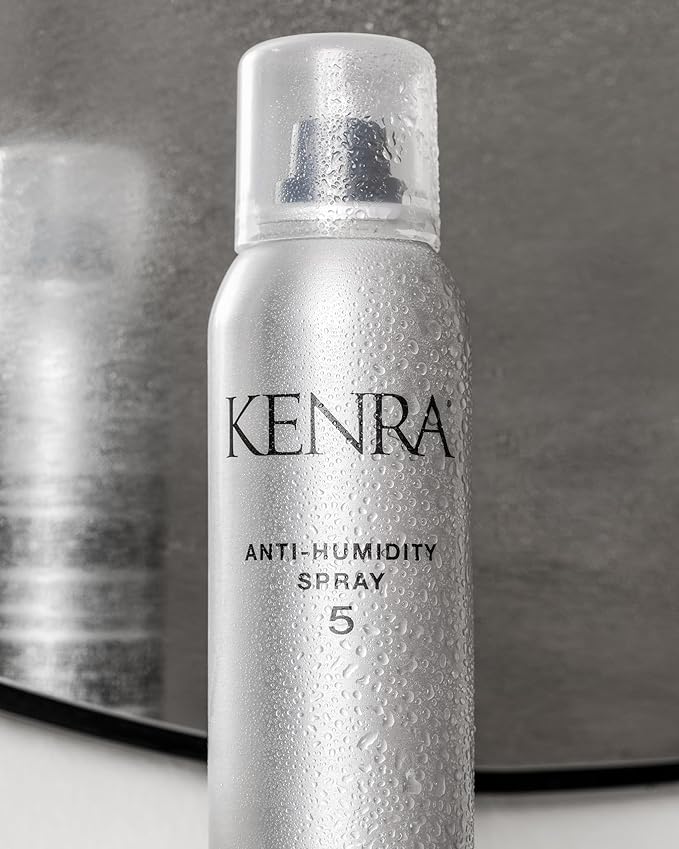 Kenra Anti-Humidity Spray 5 | Frizz & Static Control Spray |72-Hour Humidity Resistance & Protection | Lightweight, Low Hold Formula | Thermal Protection | 1.7 oz (Pack of 2)