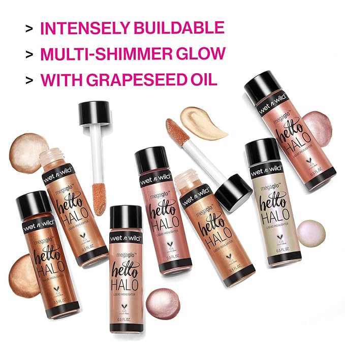 wet n wild MegaGlo Hello Halo Liquid Highlighter Halo Gorgeous