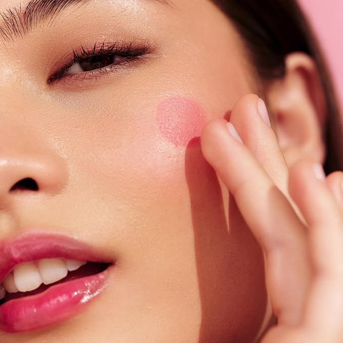 MCoBeauty Baby Face Multi-Use Cream Stick, Peony Rose Pinky Rose Shade, Silky Smooth, Buildable Blush for Eyes, Lips & Cheeks, Vegan, Cruelty Free Cosmetics