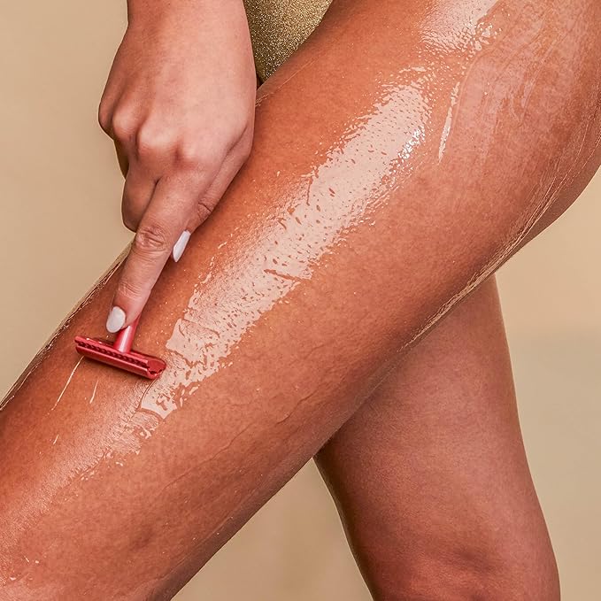 Tree Hut Vanilla Moisturizing & Hydrating Bare Shave Oil | Made with Soothing Jojoba Oil | Gel-to-Oil Formula Helps Prevent Razor Bumps, Ingrown Hairs, & Skin Irritation | 7.7 fl oz.