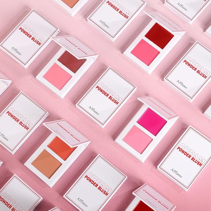 Pink Blush for Cheeks, Richly Pigmented Mineral Rubores (PINK 05#)