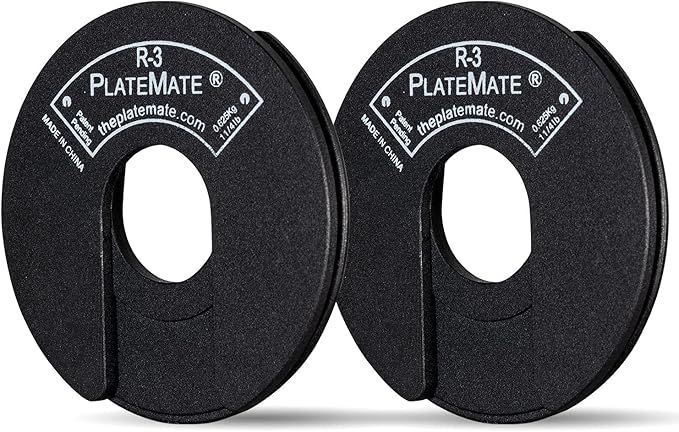 1.25 Lb each R-3 Micro Loading Weight Plates (2.5 LBS 5 LBS