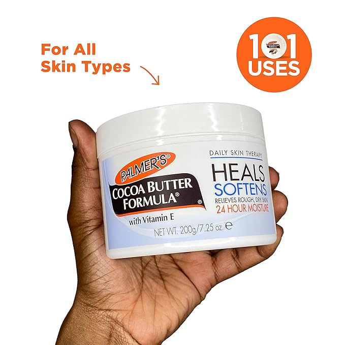 Palmer's Cocoa Butter Formula Daily Skin Therapy Solid Lotion, 7.5 Oz (Pack of 3) Intensive Body Moisturizer with Vitamin E for Extremely Dry & Eczema-Prone Skin, Helps Provide 48-Hour Deep Hydration