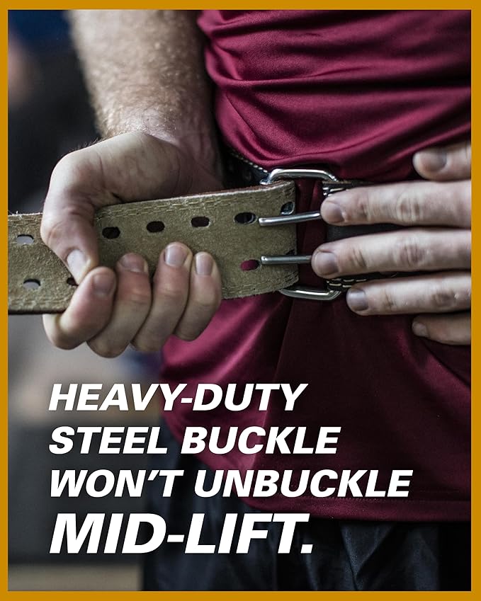 Harbinger Harbinger Padded Leather Belt Black