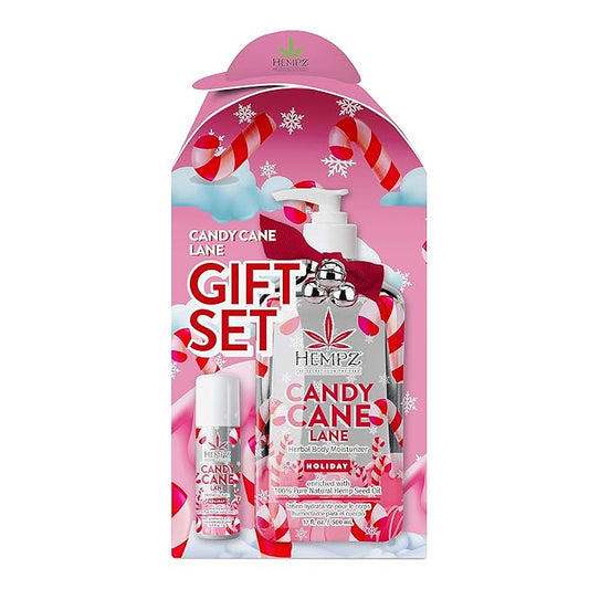 Hempz Holiday Gift Set, Candy Cane Moisturizing