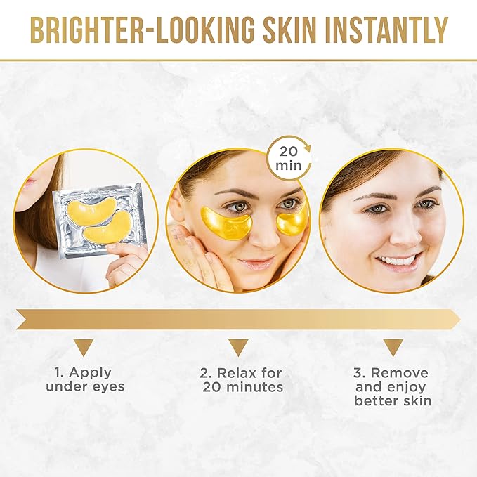 Dermora golden glow under eye