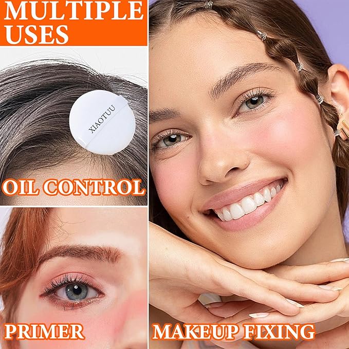 Loose Setting Face Powder,Loose Powder Lightweight & Breathable Women(Natural)