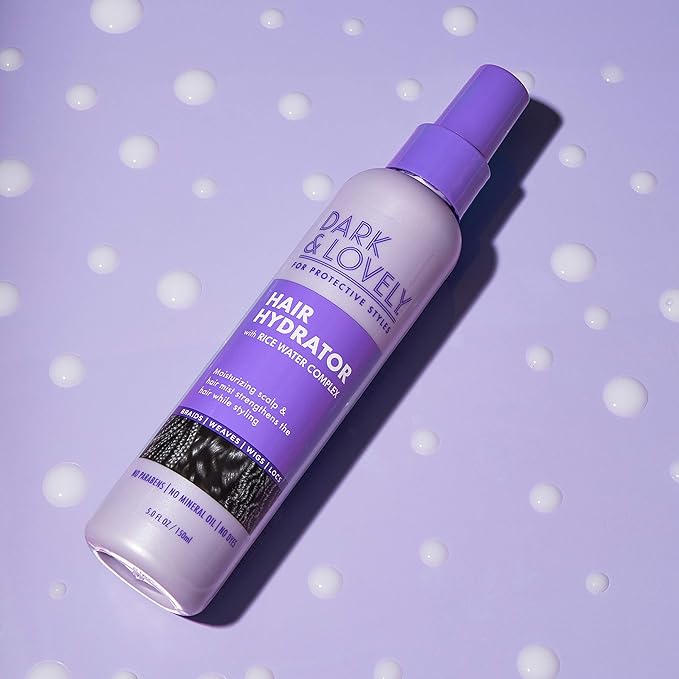 Dark and Lovely For Protective Styles Hair Hydrator with rice water complex 5.0 fl oz