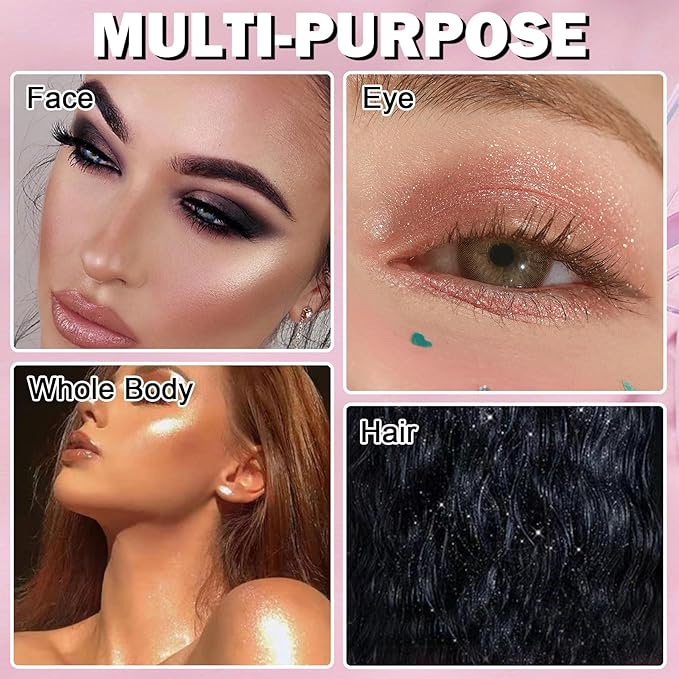 White Highlighter Makeup Palette Face Highlighter Powder Iluminadores Pearl White