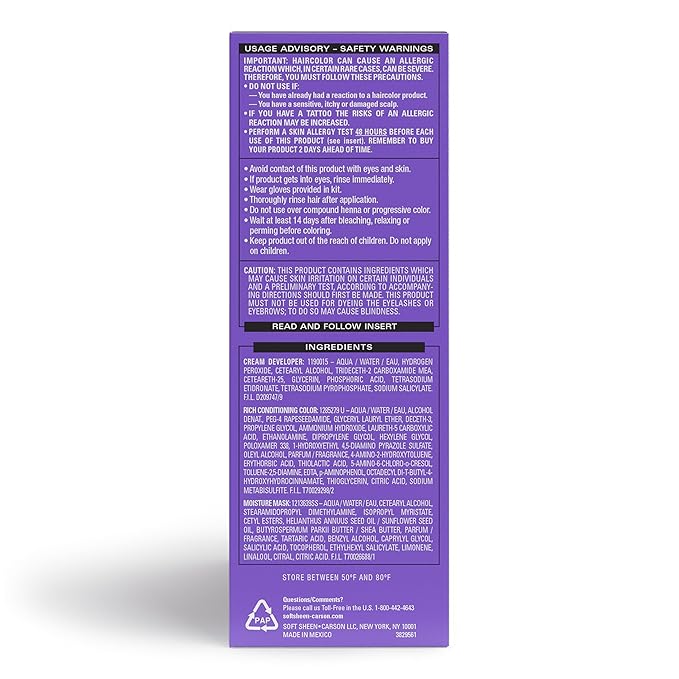 Softsheen-Carson Dark and Lovely Hair Dye, Fade Resist Hair Color with Conditioning Mask, Reality Red, 1 Kit