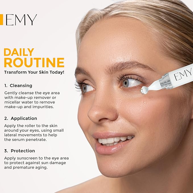 Eye roller serum acid hyaluronic