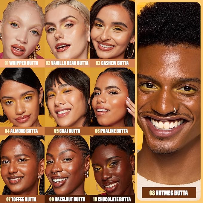 NYX PROFESSIONAL MAKEUP Buttermelt Glaze Soft Glow Skin Tint + SPF 30, Up To 12HR Wear, 08 Nutmeg Butta