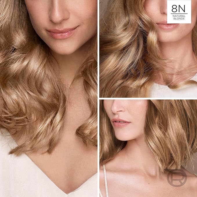 L’Oreal Paris Excellence Universal Nudes Permanent Hair Color, Ammonia Free Hair Dye for Gray Hair Coverage, 8N Natural Blonde, 1 Hair Dye Kit