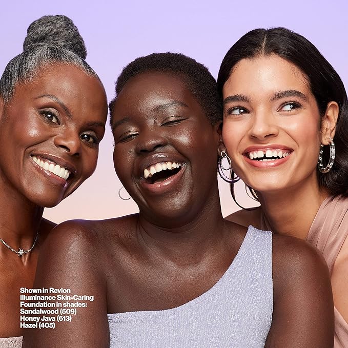 REVLON Illuminance Skin-Caring Liquid Foundation, Hyaluronic Acid, Hydrating of 1)