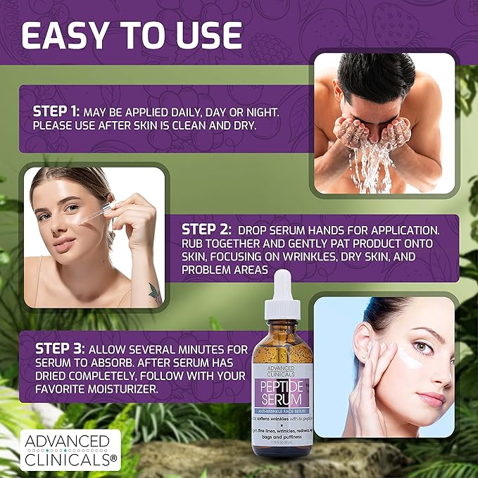 Advanced clinicals 6x concentrate peptides