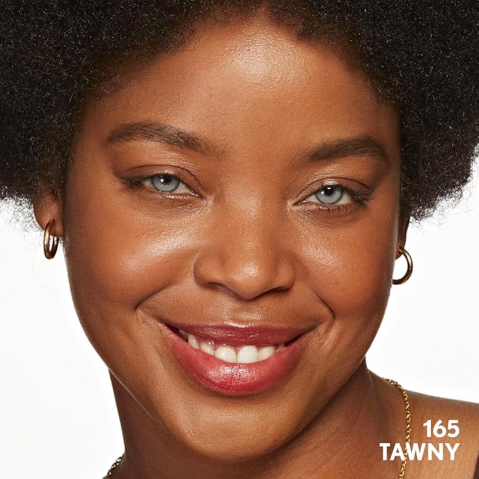 COVERGIRL Clean Invisible Foundation Makeup, Dewy & Glowy Natural Finish, Buildable Coverage, Skin-Like Smooth Look, Vegan, Tawny, 1oz