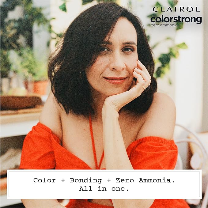 Clairol ColorStrong Permanent Zero Ammonia Hair Dye, 4.63 Sunset Mauve - Fiji Sunset Hair Color, Pack of 1