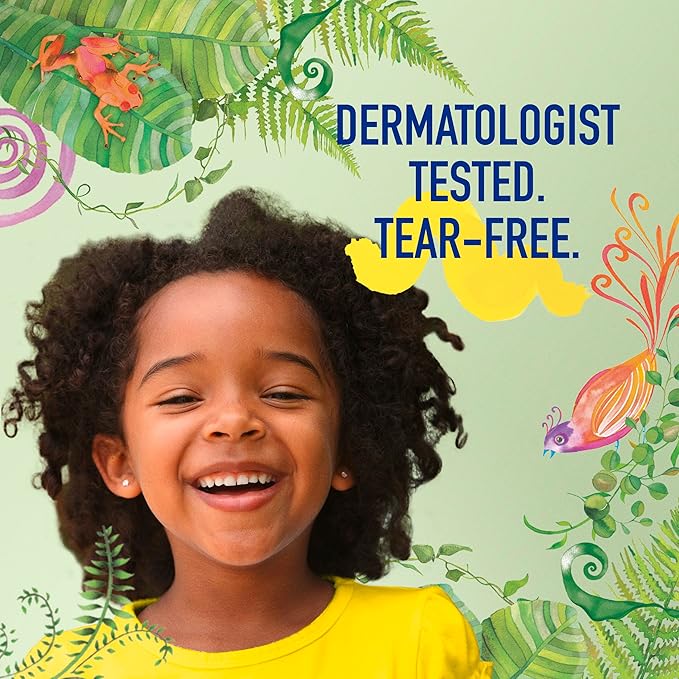 Suave Kids Natural Sweet Almond Honey Curl Defining Cream, No Parabens, No Dyes, 12 Fl Oz(Pack of 4)